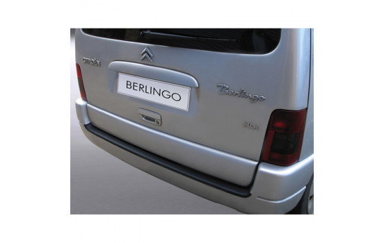 ABS Rear bumper protector Citroën Berlingo 1996-2008 Black