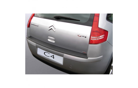 ABS Rear bumper protector Citroën C4 5 doors Black