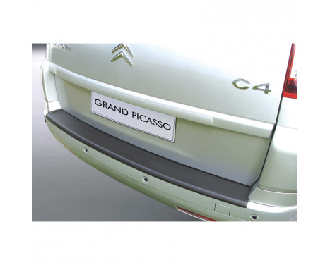 ABS Rear bumper protector Citroën C4 Grand Picasso 7-pers. 2006-2013 Black