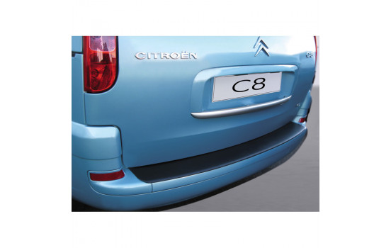 ABS Rear bumper protector Citroën C8 Black