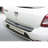 ABS Rear bumper protector Dacia Sandero Stepway 12 / 2012- 'Ribbed' Black