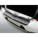 ABS Rear bumper protector Dacia Sandero Stepway 12 / 2012- 'Ribbed' Black, Thumbnail 2