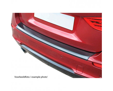 ABS Rear bumper protector Fiat Doblo & Opel Combo 12 / 2014- Carbon Look, Image 2