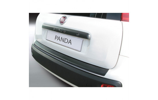 ABS Rear bumper protector Fiat Panda III 2012- (excl 4x4) Black