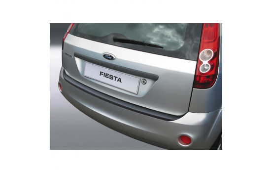ABS Rear bumper protector Ford Fiesta MK6 2002-2008 Black