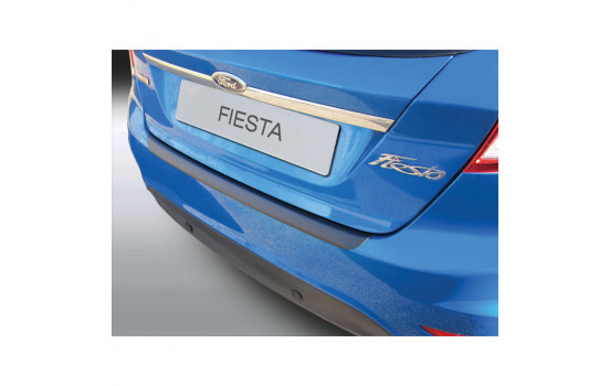 ABS Rear bumper protector Ford Fiësta MK7 3/5 doors 10 / 08- Black