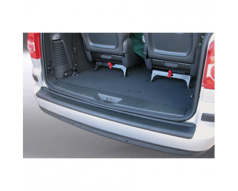 ABS Rear bumper protector Ford Galaxy / Volkswagen Sharan / Seat Alhambra 2000-2010 Black, Image 2