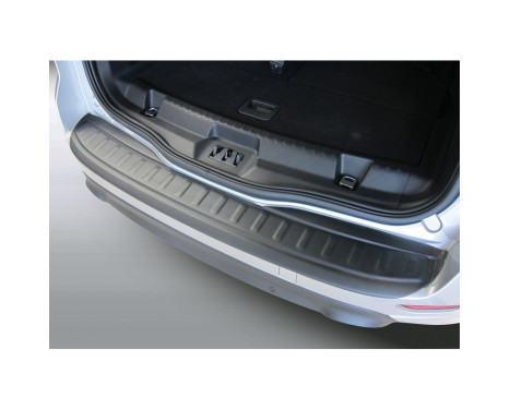 ABS Rear bumper protector Ford S-Max 9 / 2015- Black 'Ribbed', Image 2