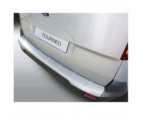ABS Rear bumper protector Ford Tourneo Connect 1 / 2014- Silver
