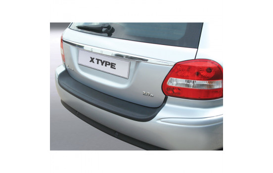 ABS Rear bumper protector Jaguar X-Type Estate 2007- Black
