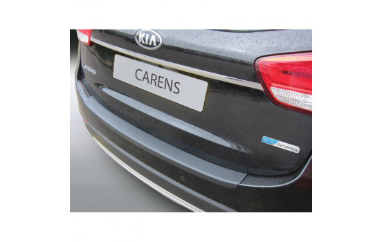 ABS Rear bumper protector Kia Carens 10 / 2016- Black