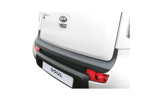 ABS Rear bumper protector Kia Soul Black