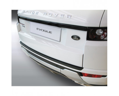 ABS Rear bumper protector Landrover Evoque 5 doors 2011- Black