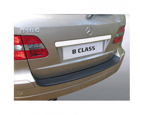 ABS Rear bumper protector Mercedes-Benz B-Class W245 2005- Black