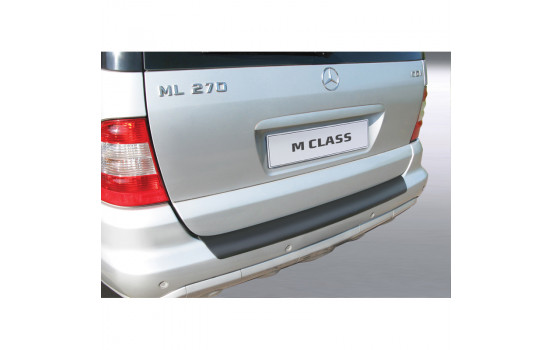 ABS Rear bumper protector Mercedes-Benz ML 2001-2005 Black