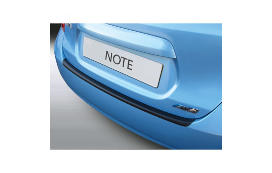 ABS Rear bumper protector Nissan Note 10 / 2013- Black