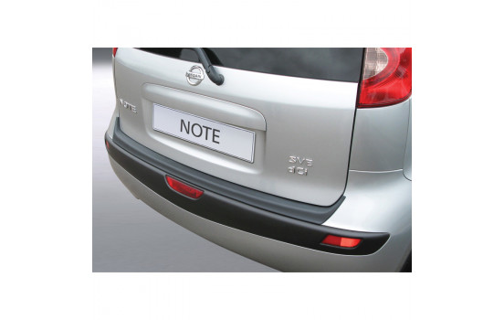 ABS Rear bumper protector Nissan Note Black