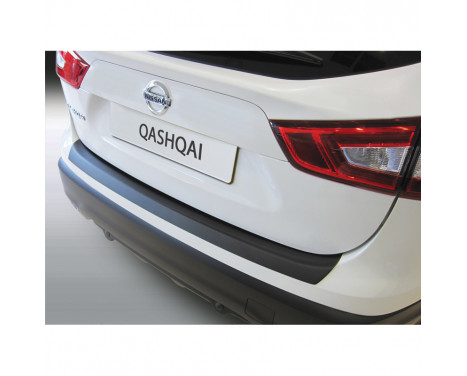ABS Rear bumper protector Nissan Qashqai 3 / 2014- Black