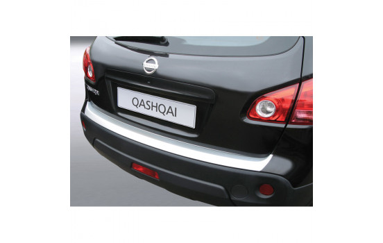 ABS Rear bumper protector Nissan Qashqai Excl. +2 Silver