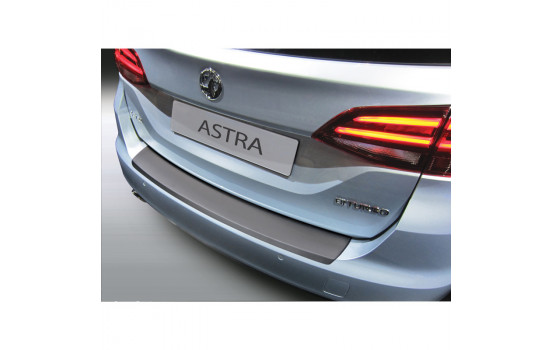 ABS Rear bumper protector Opel Astra K Sportstourer 12 / 2015- Black