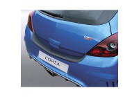 ABS Rear bumper protector Opel Corsa D 3 doors GSi / VXR / OPC Black