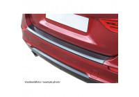 ABS Rear bumper protector Opel Corsa E 3/5 doors 12 / 2014- Carbon look 'Ribbed'