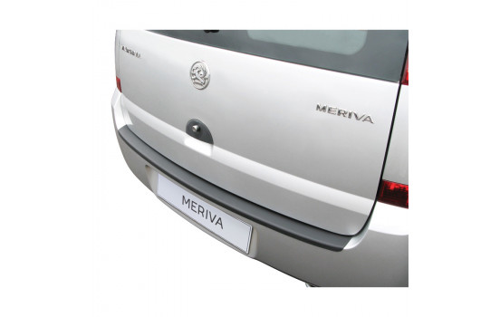 ABS Rear bumper protector Opel Meriva 2003-2010 excl. OPC Black