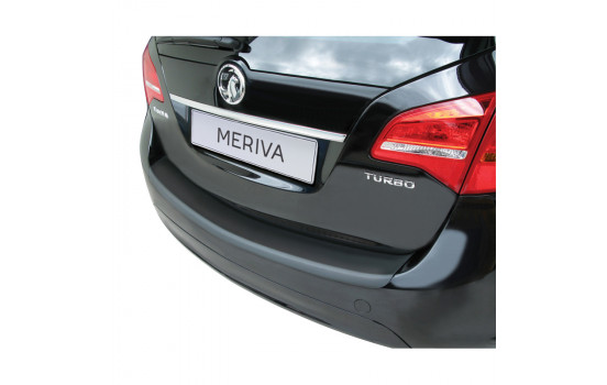 ABS Rear bumper protector Opel Meriva B 2010- Excl. OPC Black