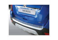 ABS Rear bumper protector Opel Mokka 2012- Silver
