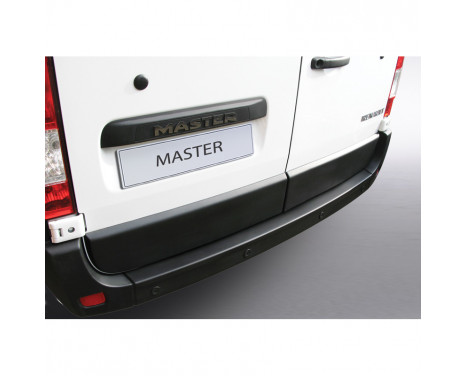 ABS Rear bumper protector Opel Movano / Renault Master 2010- Black