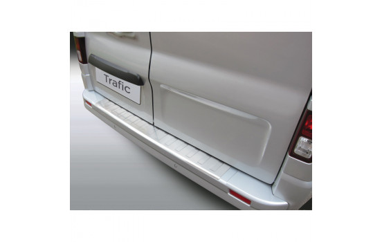 ABS Rear bumper protector Opel Vivaro / Renault Trafic 10 / 2014- Silver