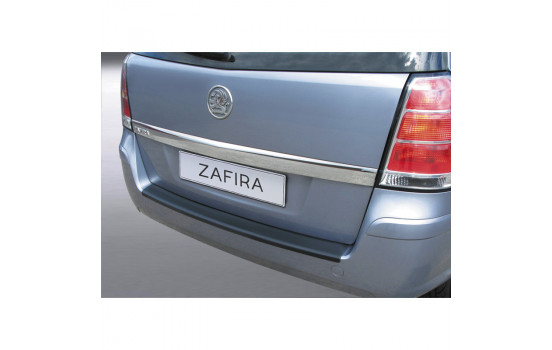 ABS Rear bumper protector Opel Zafira B 2005- Black