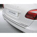 ABS Rear bumper protector Porsche Cayenne 5 / 2010- 'Ribbed' 'Brushed Alu' Look