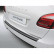 ABS Rear bumper protector Porsche Cayenne 5 / 2010- 'Ribbed' Black