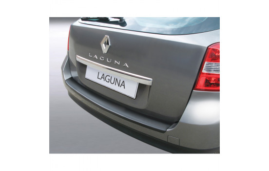 ABS Rear bumper protector Renault Laguna Estate 2007- Black