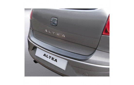 ABS Rear bumper protector Seat Altea 2004-2009 excl. XL / FR Black