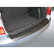 ABS Rear bumper protector Skoda Fabia 5 doors 2010- Black, Thumbnail 2