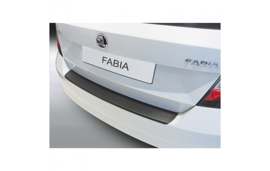 ABS Rear bumper protector Skoda Fabia III 5 doors 11 / 2014- Black