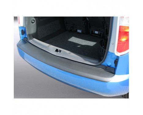 ABS Rear bumper protector Skoda Roomster Black, Image 2