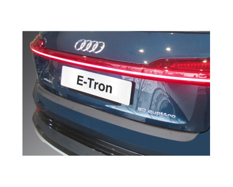 ABS Rear bumper protector suitable for Audi E-Tron 2018- Black