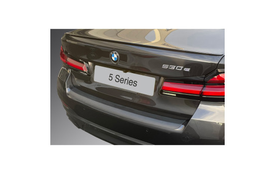 ABS Rear bumper protector suitable for BMW 5-Series G30 Sedan 'M' Sport Facelift 2020- Black