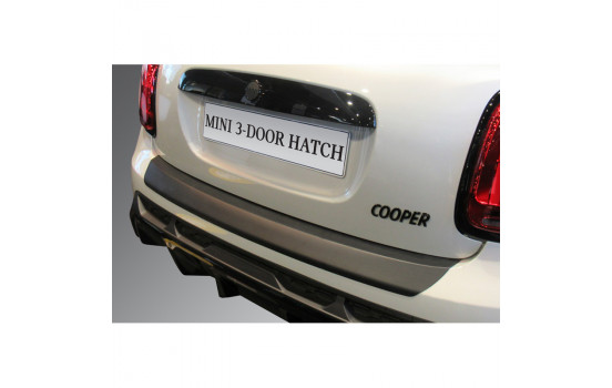 ABS Rear bumper protector suitable for Mini Cooper / Cooper S (F56) (3-door) FL 2021- Black