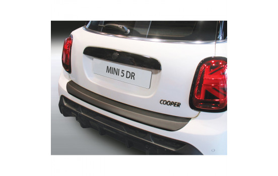 ABS Rear bumper protector suitable for Mini One/Cooper/Cooper S (F55) 5 doors Facelift 2021- Bl