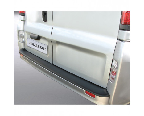 ABS Rear bumper protector suitable for Nissan Primastar / Opel Vivaro / Renault Trafic 2006-2014