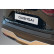 ABS Rear bumper protector suitable for Nissan Qashqai III 2021- Black