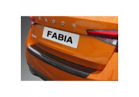 ABS Rear bumper protector suitable for Skoda Fabia IV 5 doors 2021- Black