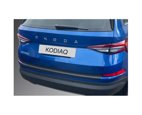 ABS Rear bumper protector suitable for Skoda Kodiaq Facelift 07/2021- Black