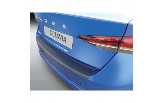 ABS Rear bumper protector suitable for Skoda Octavia IV HB 5-door 2020- Black