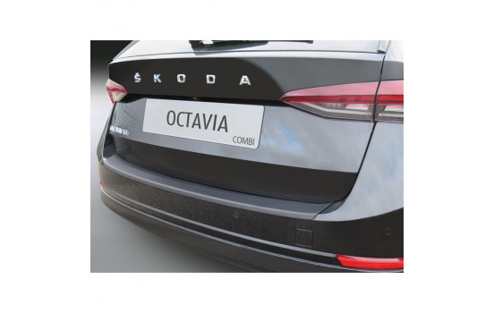 ABS Rear bumper protector suitable for Skoda Octavia IV (NX5) Combi 2020- Black