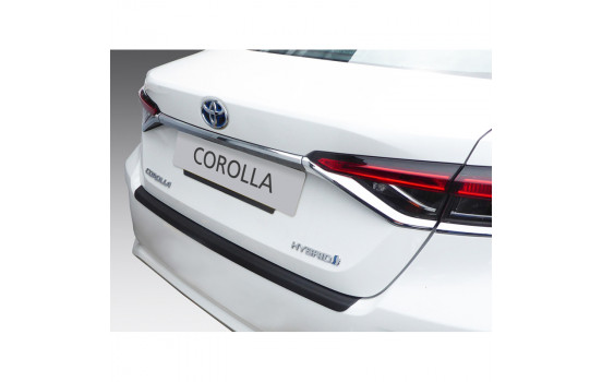 ABS Rear bumper protector suitable for Toyota Corolla Sedan 2019- Black